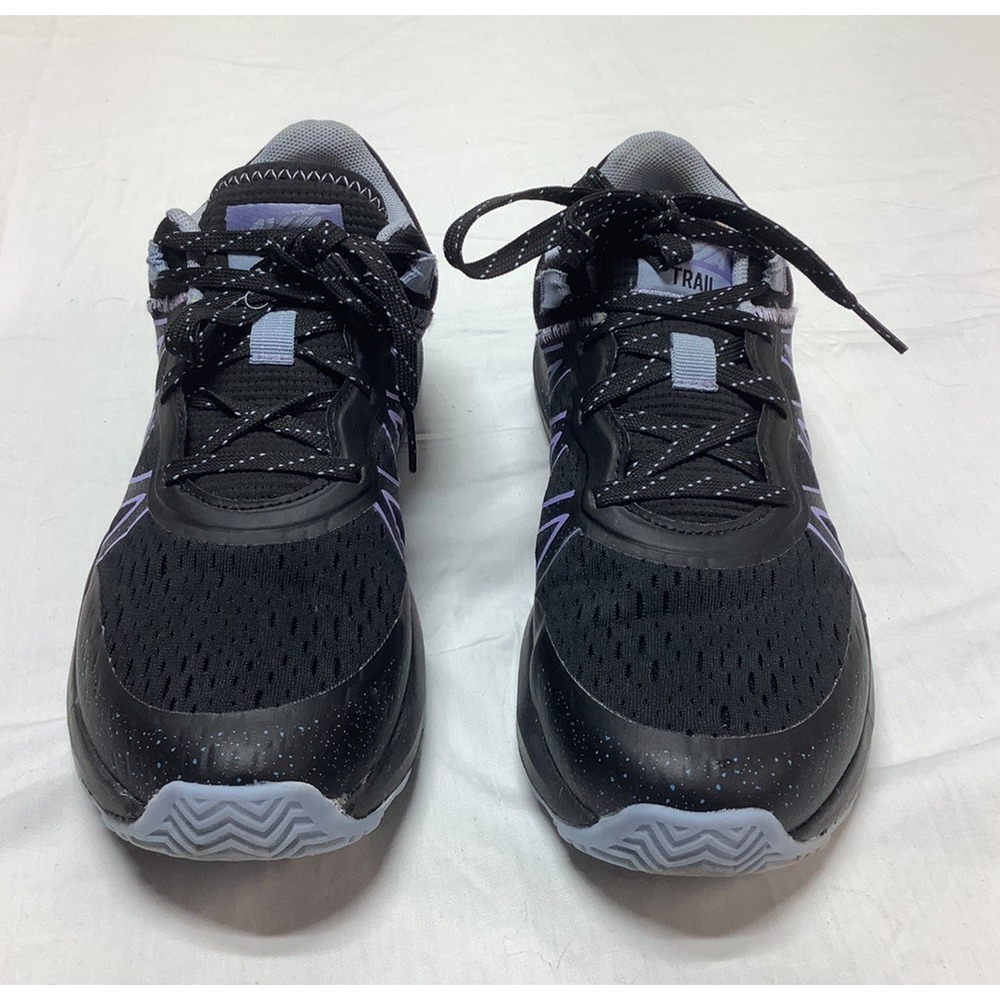 Avia Women's Size 10 Black/Light Purple Trail All Terrain Running Walking Shoes